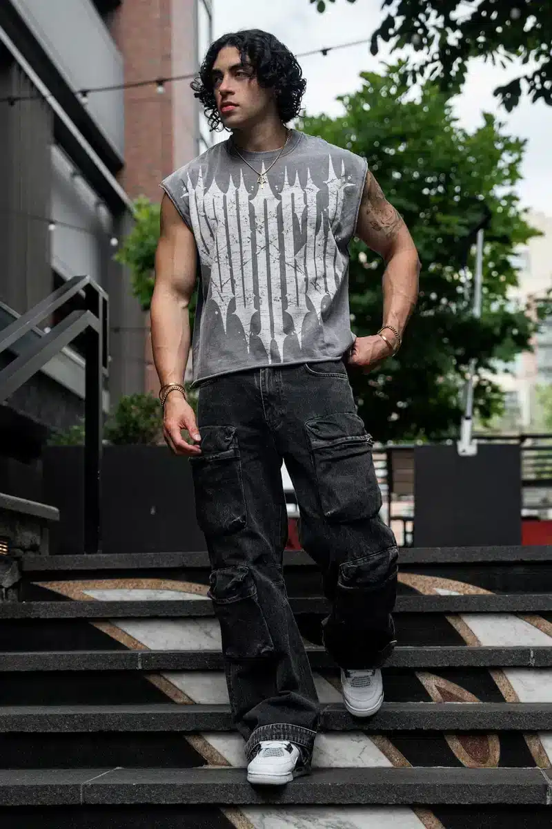 3021 - Revenge Crop Cut-Offs - Imagen 5